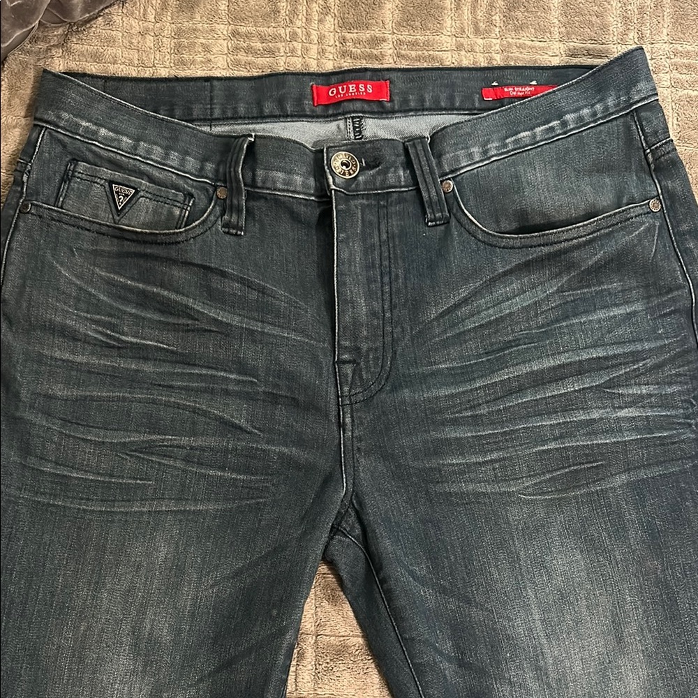 GUESS Men's Blue Jeans